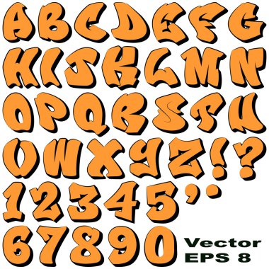 Graffiti Letters Free Vector Eps Cdr Ai Svg Vector Illustration Graphic Art