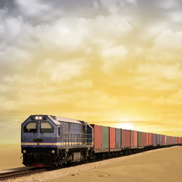 Freight Train — Stock Photo, Image