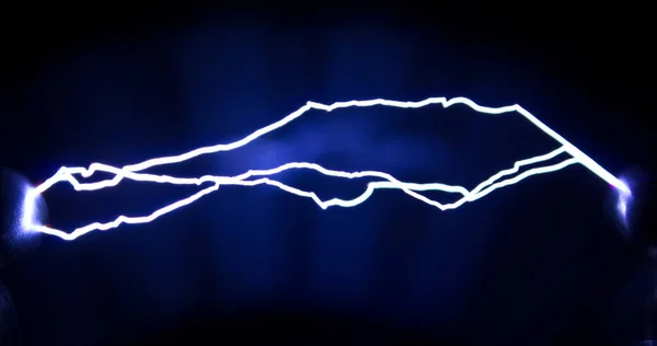 Artificially Created Electrical Discharge Air Stock Image