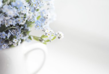 Çiçek açan bana yoksullar yumuşak ışık