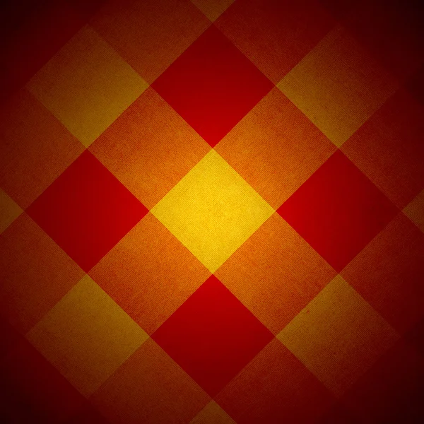 Red and yellow diamond pattern — Stock Photo, Image