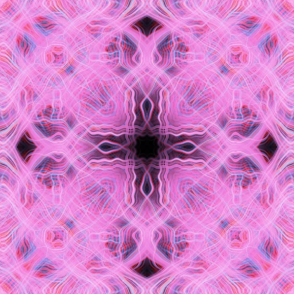 Pink light trails pattern — Stock Photo, Image