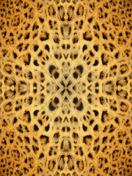 Kaleidoscope Animal Fur Pattern — Stock Photo, Image