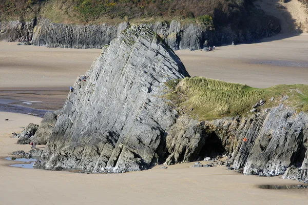 Coastal rock formation — Stock Photo, Image