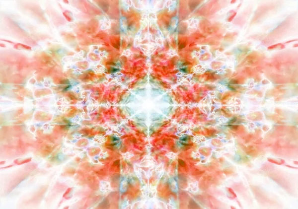 Orange Kaleidoskop Hintergrund — Stockfoto