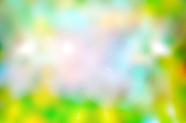 Clourful blurred Spring background clipart