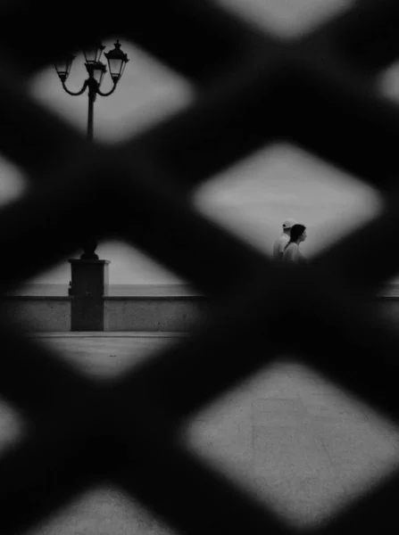 Street photo of a couple — Stock Photo, Image