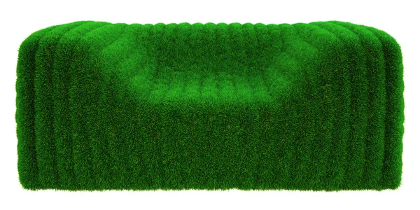 Fotel bubble trawy — Zdjęcie stockowe