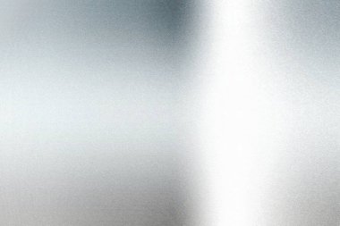 Gümüş folyoda parlayan parlak metalik duvar fotokopi alanı, soyut doku arkaplanı