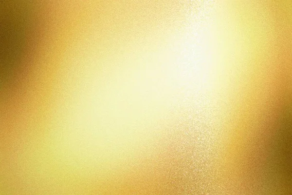 Luz Brilhando Parede Metálica Brilho Folha Ouro Com Espaço Cópia — Fotografia de Stock