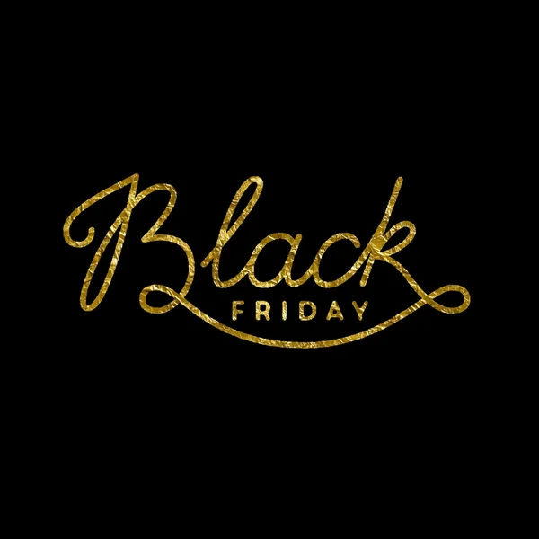 Letras Black Friday — Vetor de Stock