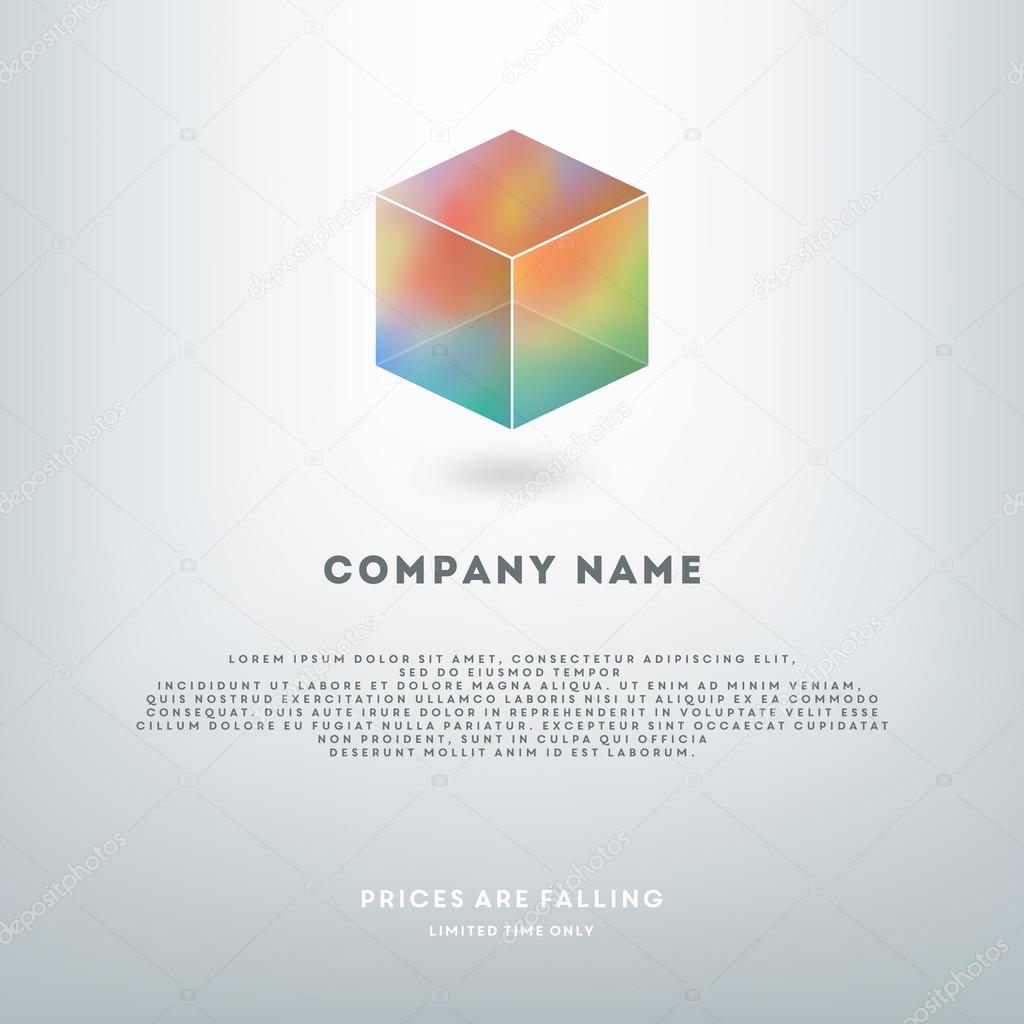 Abstract vector logo template