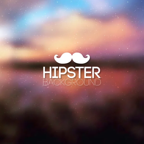 Hipster achtergrond — Stockvector