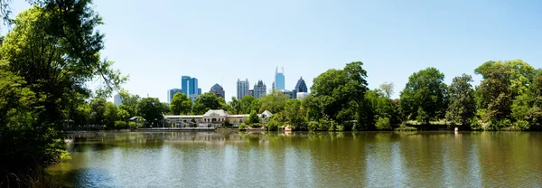 Tó Clara Meer Piedmont Park Atlantában — Stock Fotó