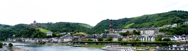 Mosel річки і Cochem, Німеччина Ліцензійні Стокові Зображення