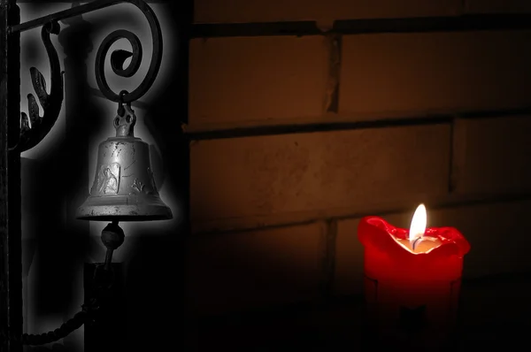 Ein altes, rustikales Licht — Stockfoto