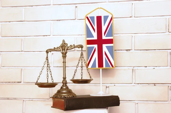 British Law and Justice — Stock Photo, Image