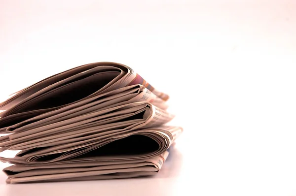 Mucchi di giornali — Foto Stock