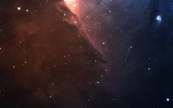 在深空光多年离地球远的星空 这幅图像由美国国家航空航天局提供的元素 — 图库照片