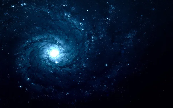 Starfield birçok ışık yılı uzakta dünya derin uzayda. Nasa tarafından döşenmiş bu görüntü unsurları