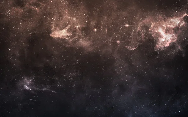 Starfield Espaço Profundo Muitos Anos Luz Longe Terra Elementos Desta — Fotografia de Stock