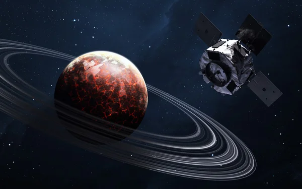 Weltraumszene Mit Planeten Sternen Und Galaxien Weltraum Die Die Schönheit — Stockfoto