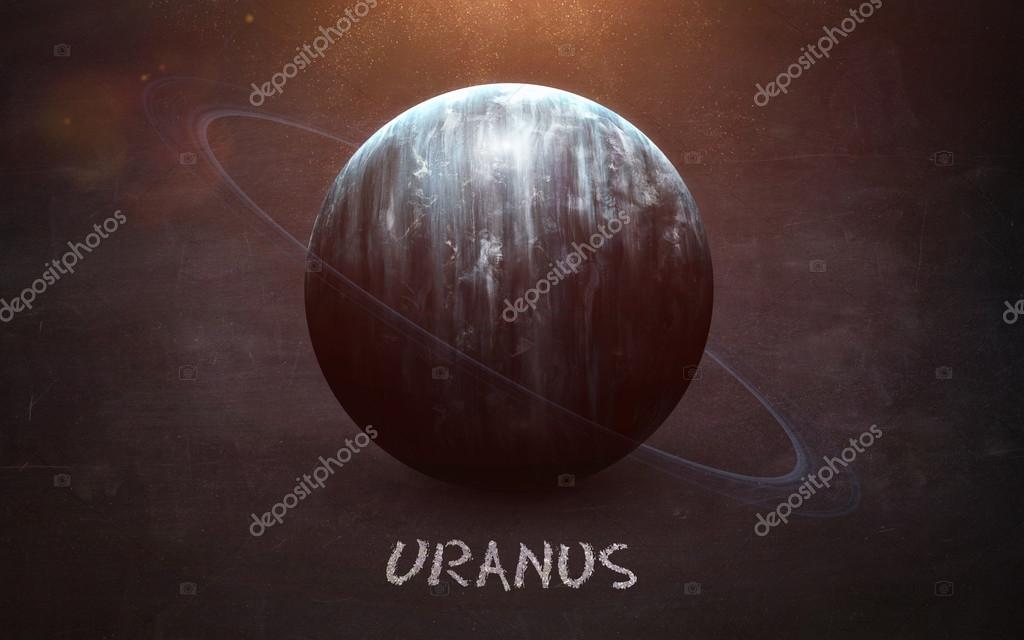 Uranus - High resolution images presents planets of the solar system on chalkboard. This image elements furnished by NASA Stock Photo by © 105278032 Uranus - High resolution images presents planets of the solar system on chalkboard. This image elements furnished by NASA Stock Photo by © 105278032