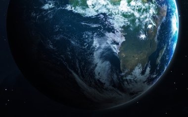 Dünya - Yüksek çözünürlüklü 3D görüntüler güneş sistemindeki gezegenleri sunar. NASA tarafından desteklenen bu görüntü ögeleri.