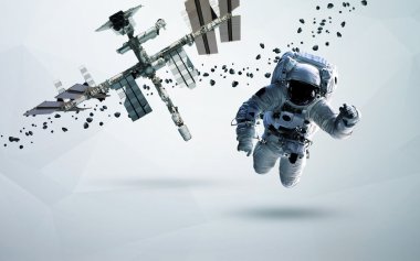 Uzay sanatı. Bu görüntünün elementleri NASA tarafından desteklenmektedir.