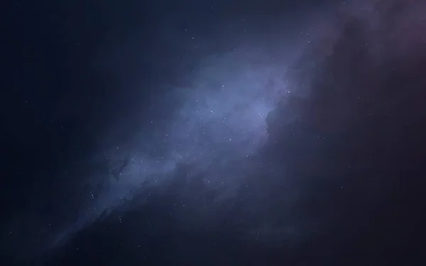 Nevel. Science fiction wallpaper, planeten, sterren, sterrenstelsels en nevels in geweldig kosmisch beeld. Elementen van deze afbeelding geleverd door NASA — Stockfoto