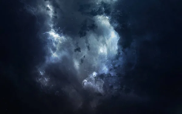 Nebula. Derin uzay görüntüsü, yüksek çözünürlüklü bilim kurgu fantezisi duvar kağıdı ve baskı için idealdir. Bu görüntünün elementleri NASA tarafından desteklenmektedir — Stok fotoğraf