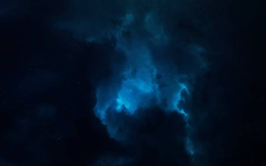 Nebula. Bilim kurgu uzay duvar kağıdı, inanılmaz güzel gezegenler, galaksiler, sonsuz evrenin karanlık ve soğuk güzelliği. Bu görüntünün elementleri NASA tarafından desteklenmektedir
