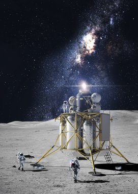 Astronotlar aya