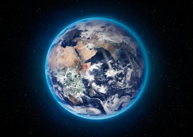 Hight kalite Earth görüntü. Nasa tarafından döşenmiş bu görüntü unsurları