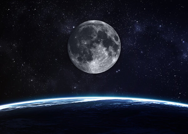 Высококачественное изображение Земли. Элементы этого изображения предоставлены НАСА
