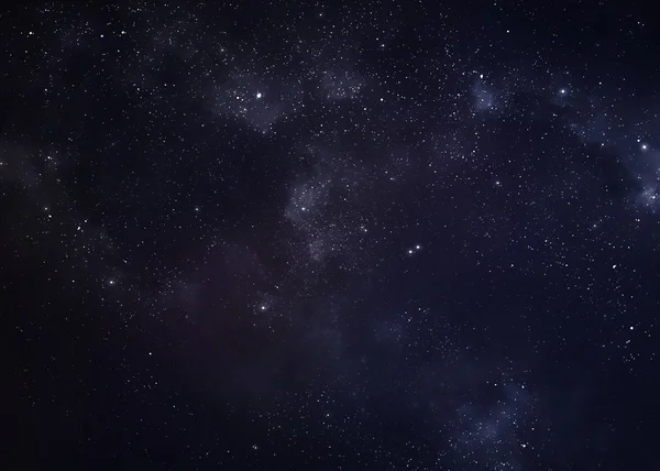 Star field in  deep space many light years far from the Earth