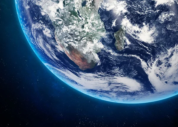 Hight quality Earth image. Elements of this image furnished by NASA — Stock Photo, Image