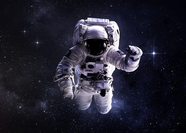 Astronaut in de ruimte — Stockfoto