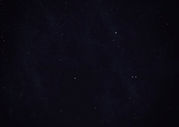 Star field in  deep space many light years far from the Earth