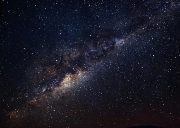 A Via Láctea é a nossa galáxia. Elementos desta imagem fornecidos pela NASA — Fotografia de Stock