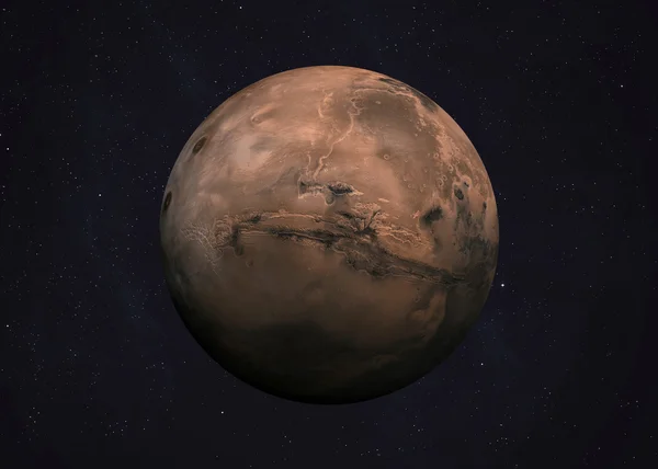 O fotografie cu Mercur scoasă din spațiul deschis. Imagini de colaj oferite de www.nasa.gov . — Fotografie, imagine de stoc