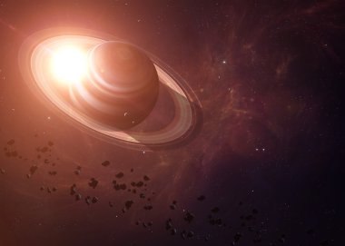 Satürn uyduları uzaydan gösterilen tüm onlar güzellik ile. Son derece ayrıntılı görüntü, NASA tarafından döşenmiş öğeler dahil olmak üzere. Diğer yönler ve gezegenler kullanılabilir.