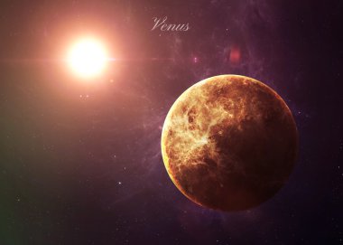 Venüs güzellik gösterilen tüm onlar uzaydan. Son derece ayrıntılı görüntü, NASA tarafından döşenmiş öğeler dahil olmak üzere. Diğer yönler ve gezegenler kullanılabilir.