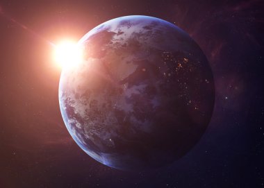 Dünya güzellik gösterilen tüm onlar uzaydan vurdu. Son derece ayrıntılı görüntü, NASA tarafından döşenmiş öğeler dahil olmak üzere. Diğer yönler ve gezegenler kullanılabilir.