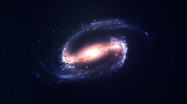 Harika sarmal gökada Dünya uzak birçok ışık yılı. NASA tarafından döşenmiş öğeleri