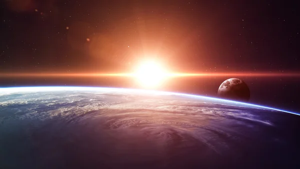 高品質な地球の画像。Nasa から提供されたこのイメージの要素 — ストック写真