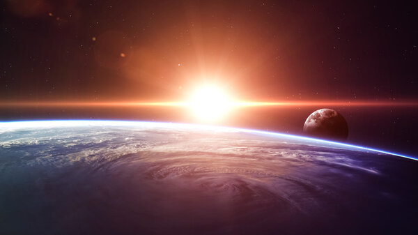 High quality Earth image. Elements of this image furnished by NASA