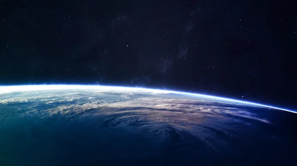 高质量的地球图像。这幅图像由美国国家航空航天局提供的元素 — 图库照片