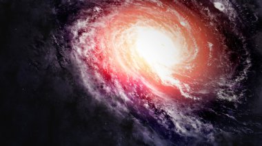 Harika sarmal gökada Dünya uzak birçok ışık yılı. NASA tarafından döşenmiş öğeleri