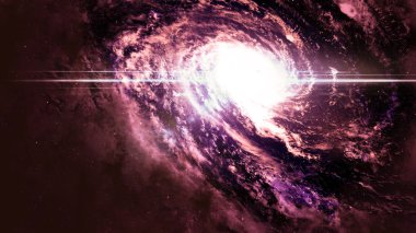 Harika sarmal gökada Dünya uzak birçok ışık yılı. NASA tarafından döşenmiş öğeleri